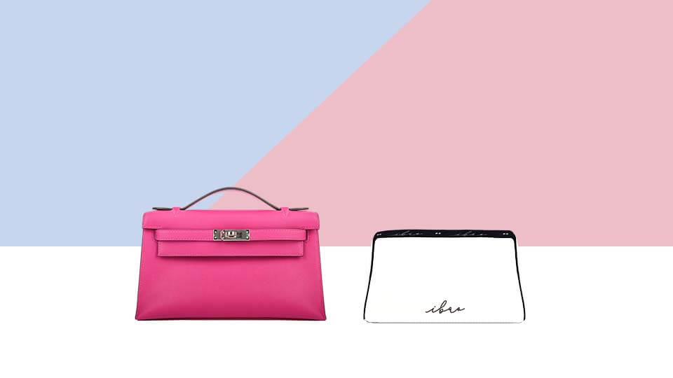 Hermes Kelly pochette Bag Pillow