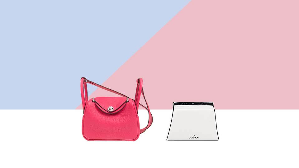 Hermes mini Lindy Bag Pillow