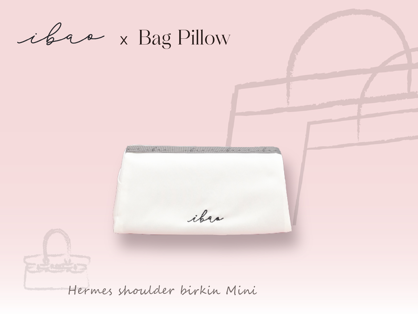Shoulder Birkin Mini專用愛包枕