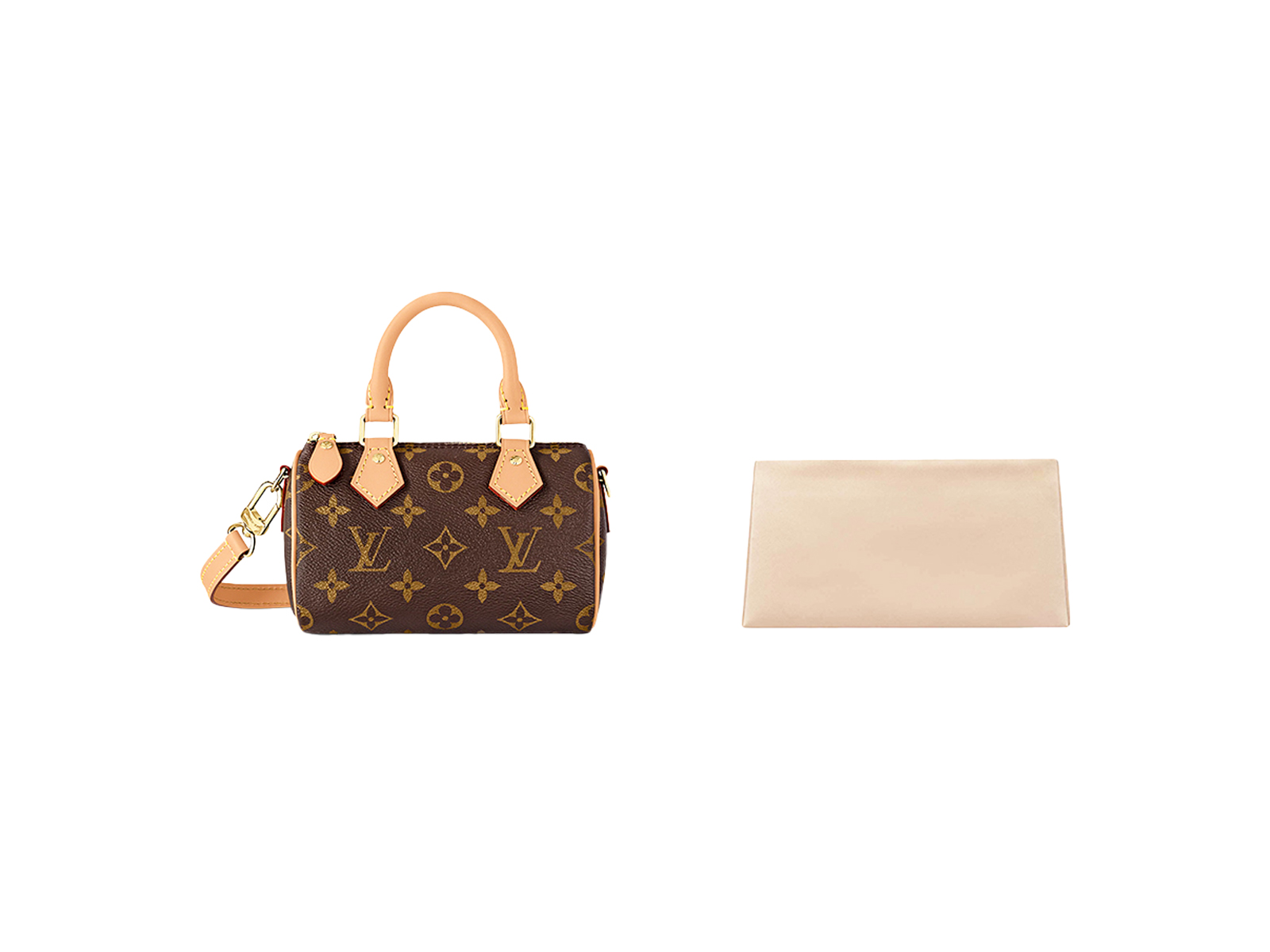 LV Speedy nano保齡球包 專用喬莉包內袋