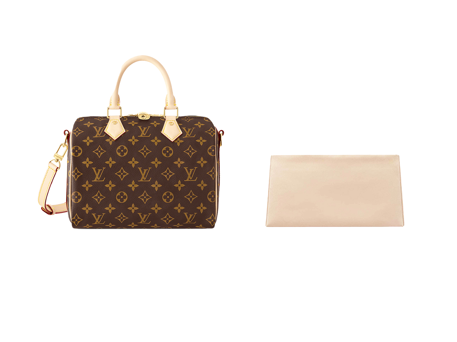 LV Speedy 25保齡球包 專用喬莉包內袋