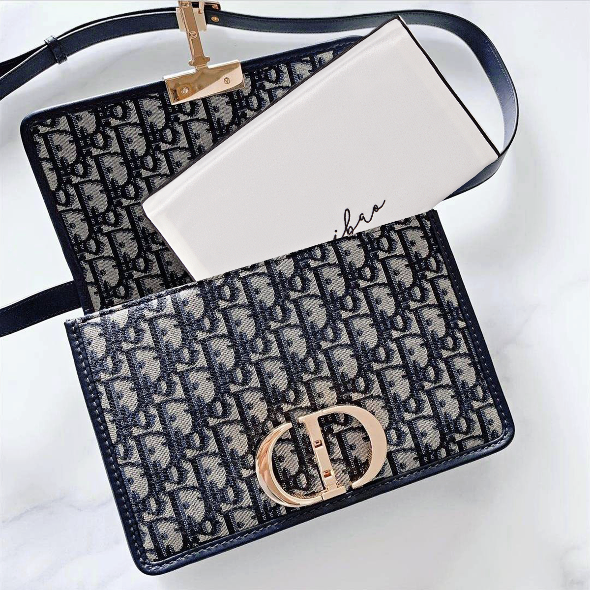 Dior 蒙田30 老花款專用愛包枕