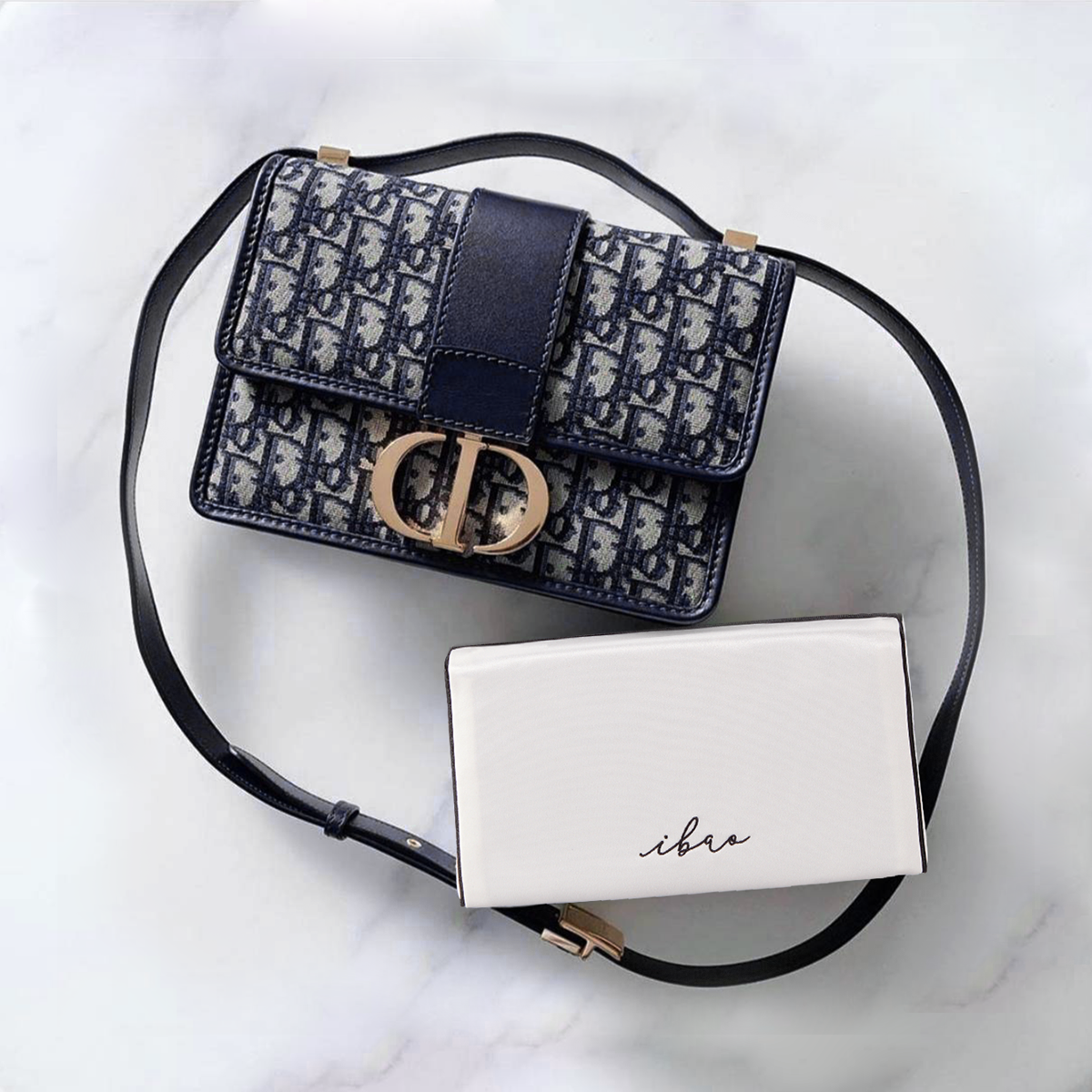 Dior 蒙田30 老花款專用愛包枕